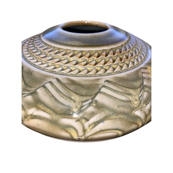 Pottery For Living Ikebana Stem Vase Frog Green Greg Johnson  Donna Gilbert - Picture 6 of 6